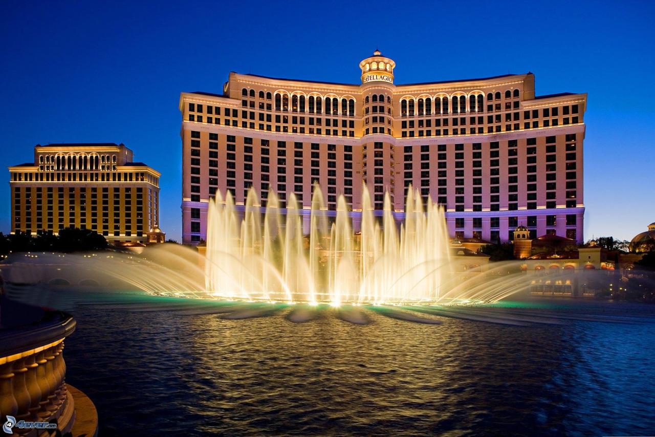 Bellagio vegas fountain fontaine springbrunnen traveldigg fontana grandest abend fontanna sera directions 21x american 4ever fuente freunden 17x opulence fontána